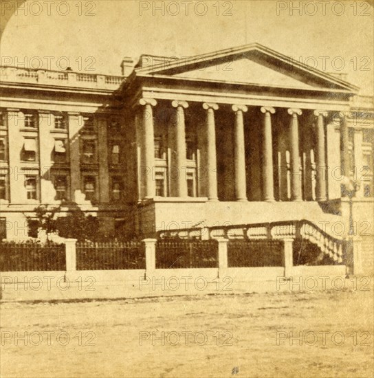 Treasury Department, Washington, D.C.', c1880s.