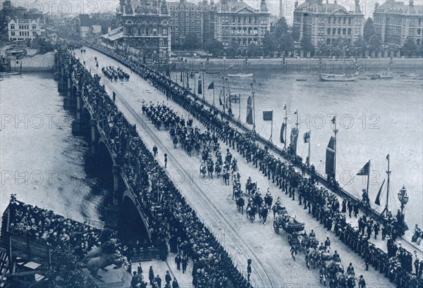 Coronation of King George V and Queen Mary, London, 1911.