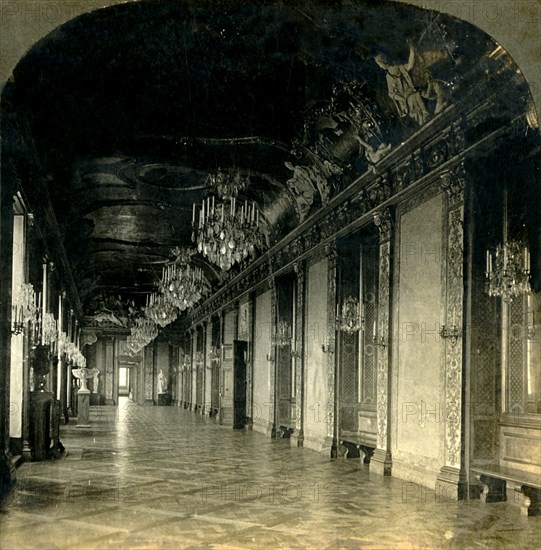 The Great Banqueting Hall, Royal Palace, Stockholm, Sweden', 1904.