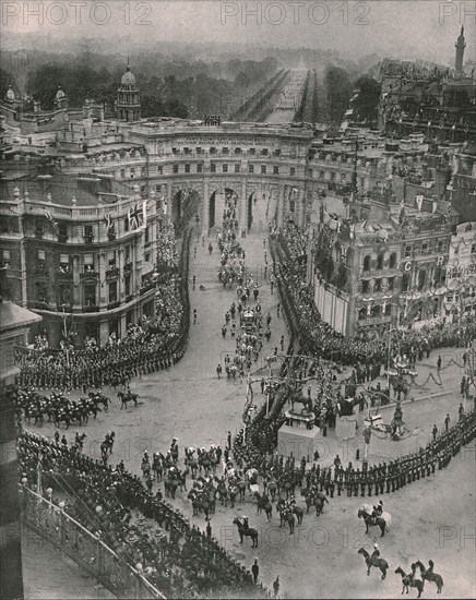 Coronation of King George V and Queen Mary, London, 1911.