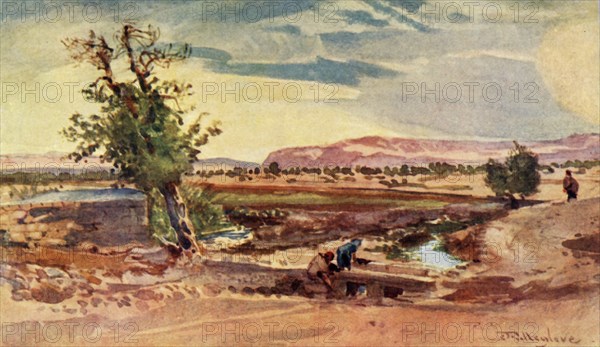 The Stream Flowing from the Spring of Elisha', 1902.