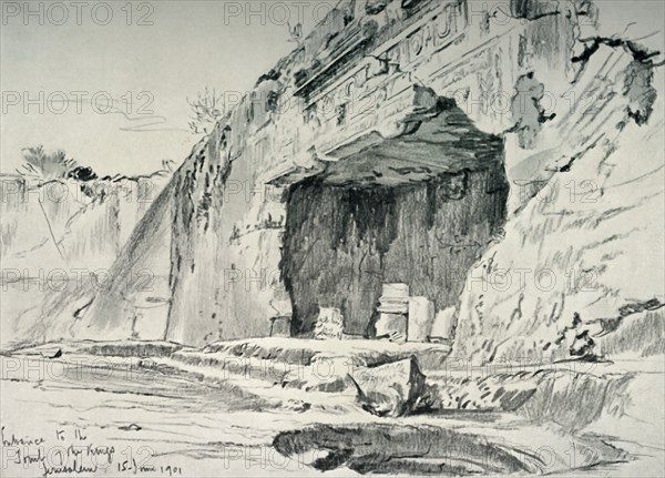 The So-Called Tombs of the Kings', 1902.