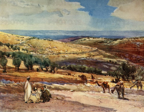 On the Road from Jerusalem to Bethany', 1902.