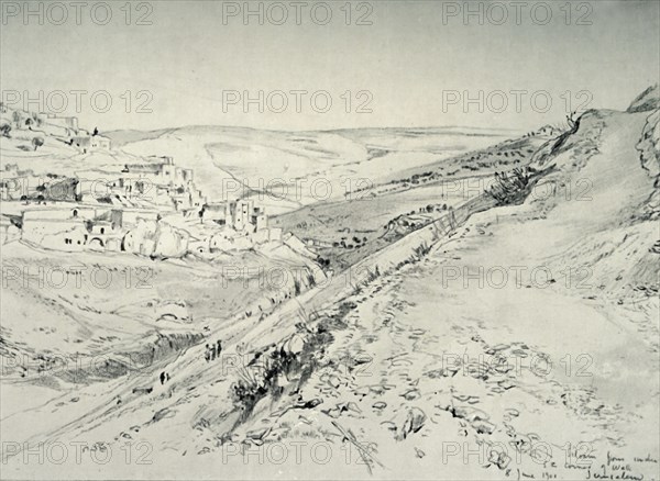 Siloam from Under the South-East Corner of the Wall of the Temple Area', 1902.