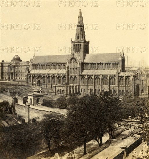 Glasgow Cathedral - From South-East', mid-late 19th century, (c1912).