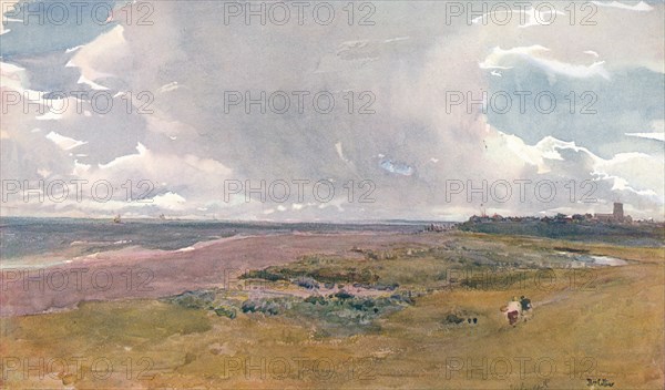 Southwold from the Beach', c1860-1890, (1906).