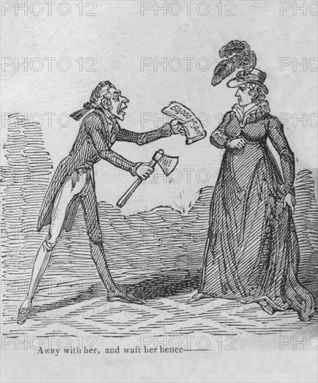 Away with her, and waft her hence ---', c1820.