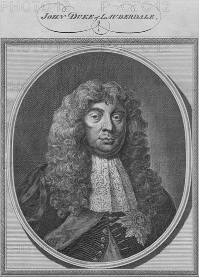 John Duke of Lauderdale', 1784.