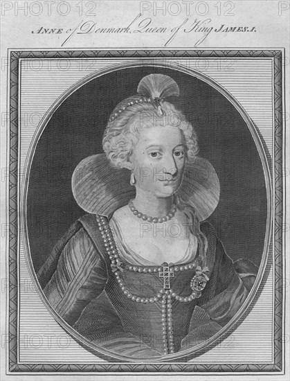 Anne of Denmark, Queen of King James I', 1786.