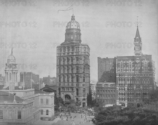 Printing House Square, New York', c1897.