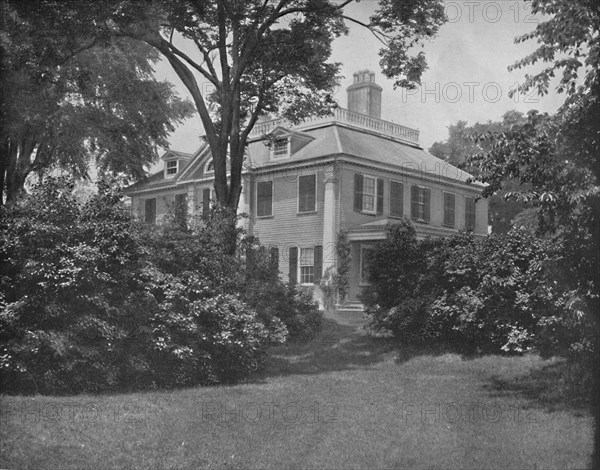 The Home of the Poet Longfellow, Cambridge, Mass.', c1897.