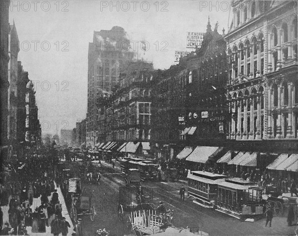 State Street, Chicago', c1897.