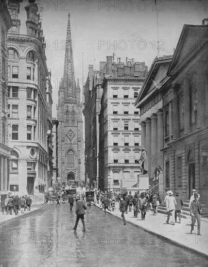 Wall Street, New York', c1897.