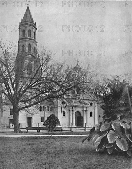 Cathedral of St. Augustine, Florida', c1897.