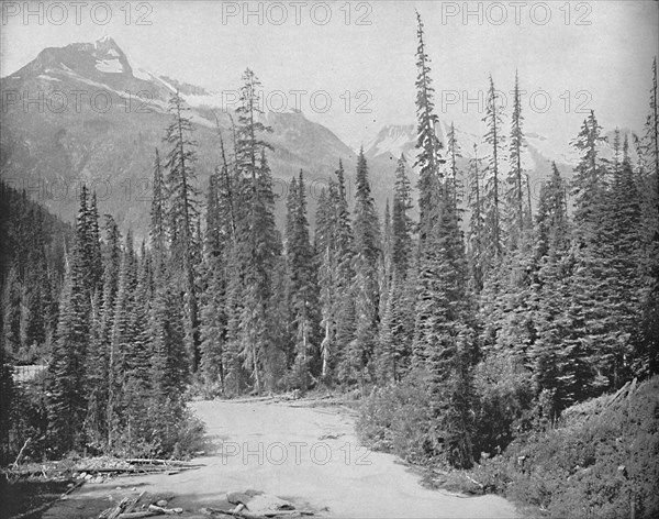 Mounts Cheops and Hermit, Selkirk Range of the Rockies', c1897.