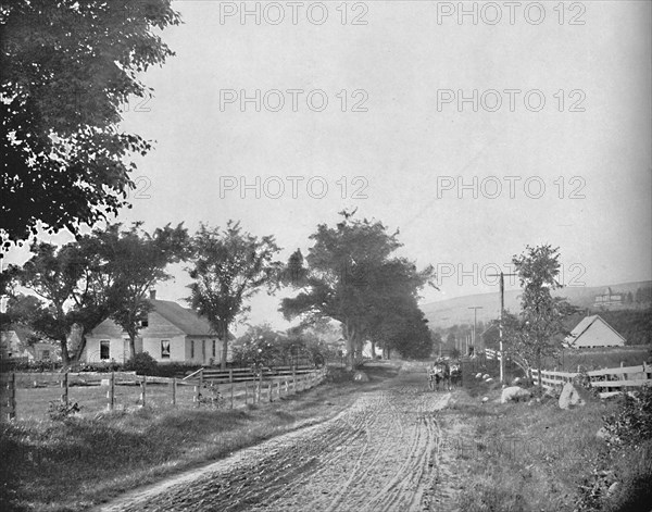 On the Road to Echo Lake, White Mountains, New Hampshire', c1897.