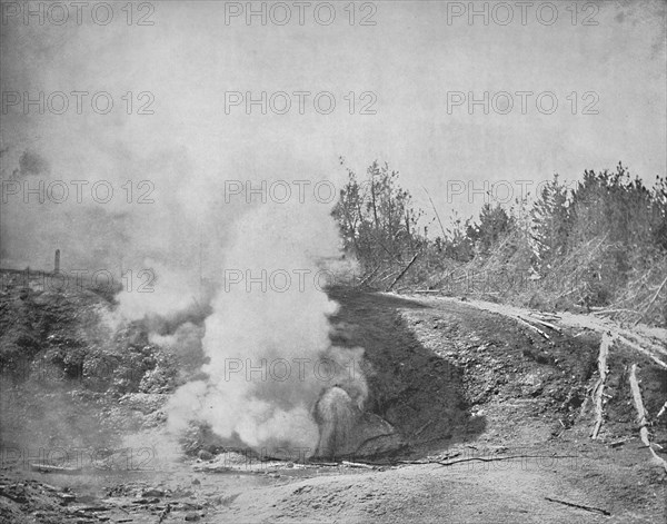 The Growler, Norris Geyser Basin, Yellowstone Park', c1897.