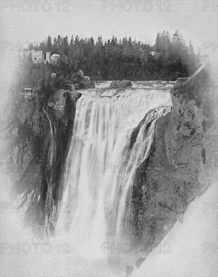 Falls of Montmorency, Quebec', c1897.