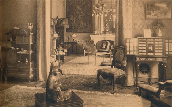 Louis XIV Room at the Cuban Embassy in Brussels, Belgium, 1927.