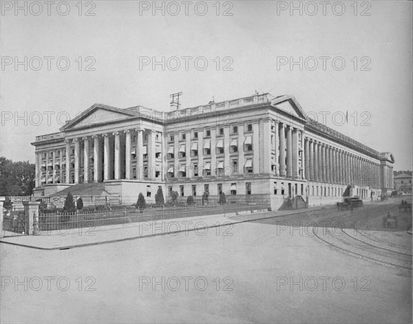 Treasury Building, Washington, D.C.', c1897.