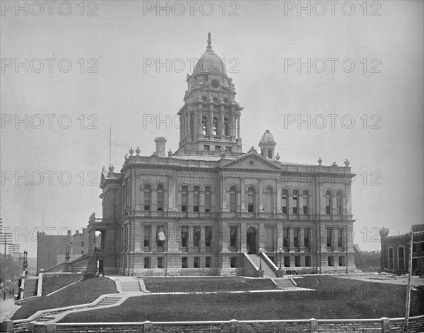 Court House, Omaha, Nebraska', c1897.