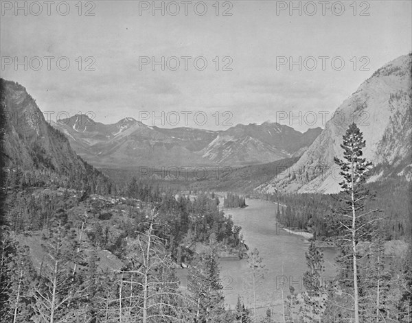 Valley of the Bow River, Alberta, Canada', c1897.