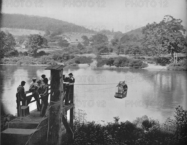 Cable Ferry, near La Colle, Penn', c1897.