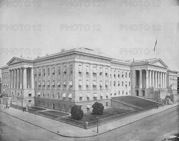 Patent Office, Washington', c1897.