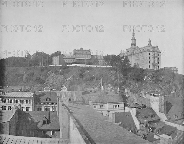 Laval University Buildings, City of Quebec', c1897.