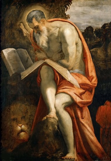 Saint Jerome, ca 1573-1575.