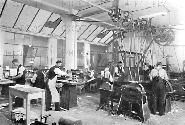 Dalziel Foundry Limited. - Earl Street Premises. Finishers and Sundry Finishing Plant', 1909.