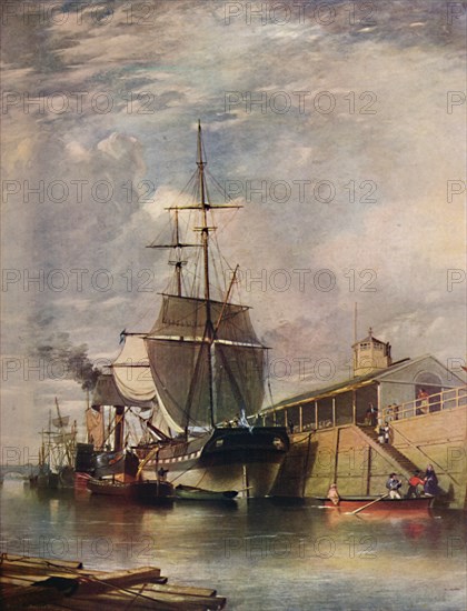 Belfast Harbour - Ferry Steps, 1851', (1909).