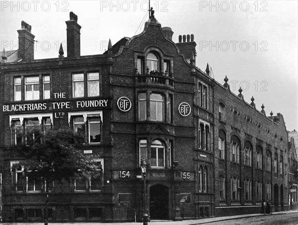 Progress in Typefounding - The Blackfriars Type Foundry', 1909.