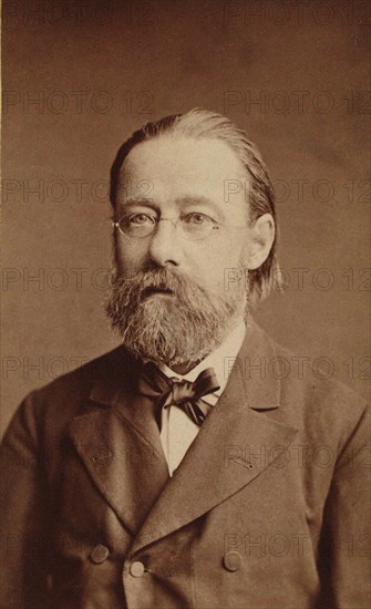 Portrait of the composer Bedrich Smetana, 1878.