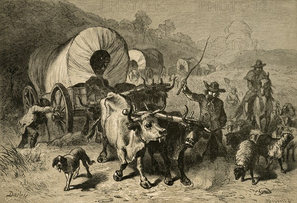 Emigration to the Western Country', (1877).