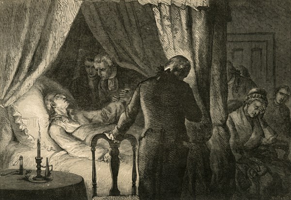 The Death of Washington', (1877).