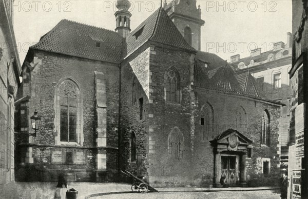 St Martin in the Wall...where the communion sub utraque was served for the first time...', (1947).
