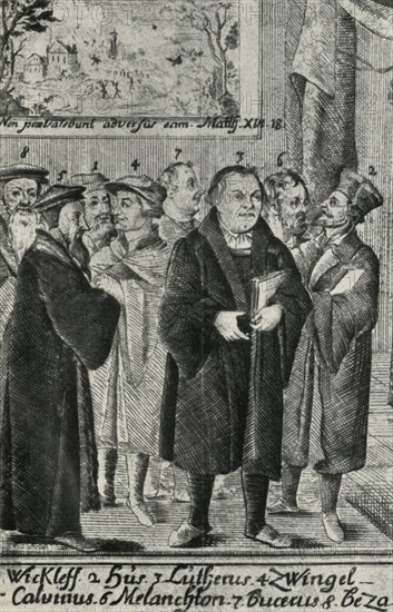 The Reformers', 16th century, (1947).