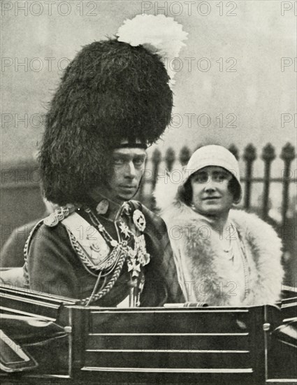 His Majesty in Highland Dress Arriving at St. Giles's Cathedral, Edinburgh, 1929', 1937.