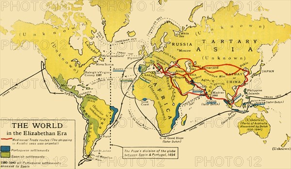 The World in the Elizabethan Era', 1926. s