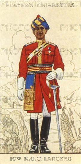 19th K.G.O. Lancers', 1936.