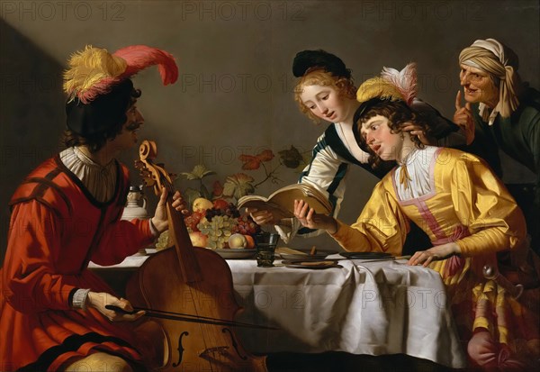 Concert, ca 1627.