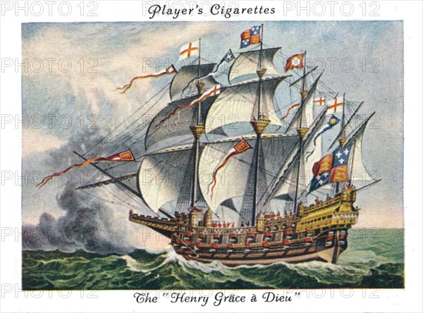 The "Henry Grace a Dieu"("Great Harry"), 1936.