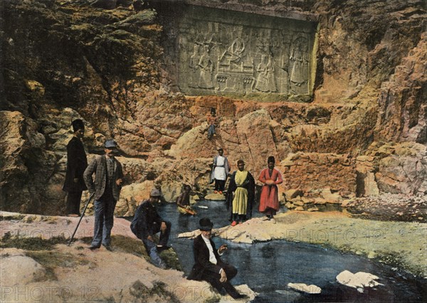 Tchechan Ali. Le Schah Fath Ali Et Ses Enfants', (Descendants of Fath Ali Shah), 1900.