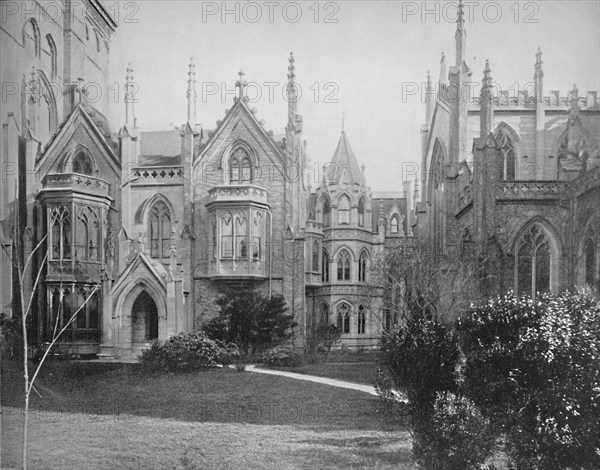 Grace Church and Rectory, New York', c1897.