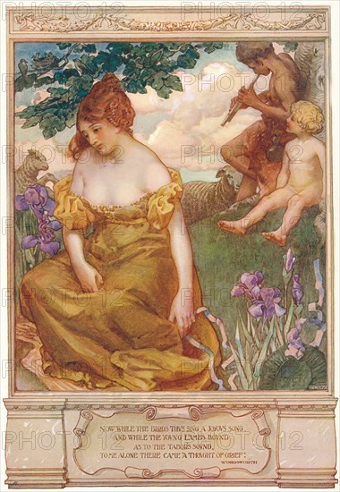 Sadness in Spring', c1878-1906, (1906).