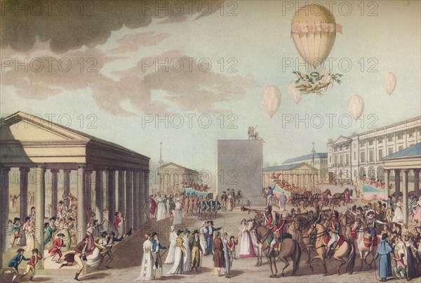 Fete Du Sacre Et Couronnement De Leurs Majetes Imperiales', 1804, (1920).