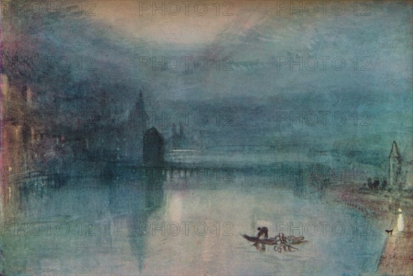 Lucerne - Evening', c1842, (1946).