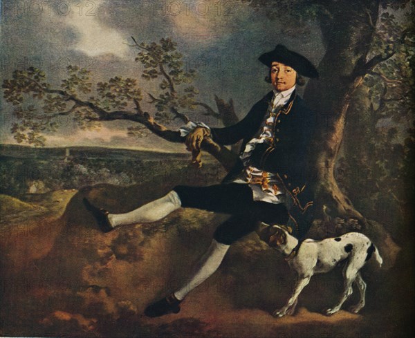 Portrait of John Plampin by Thomas Gainsborough', 1752-1755, (1936).