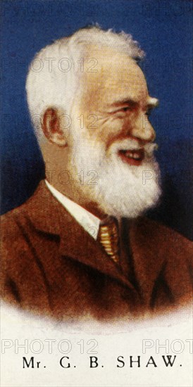 Mr. G. B. Shaw', 1927.